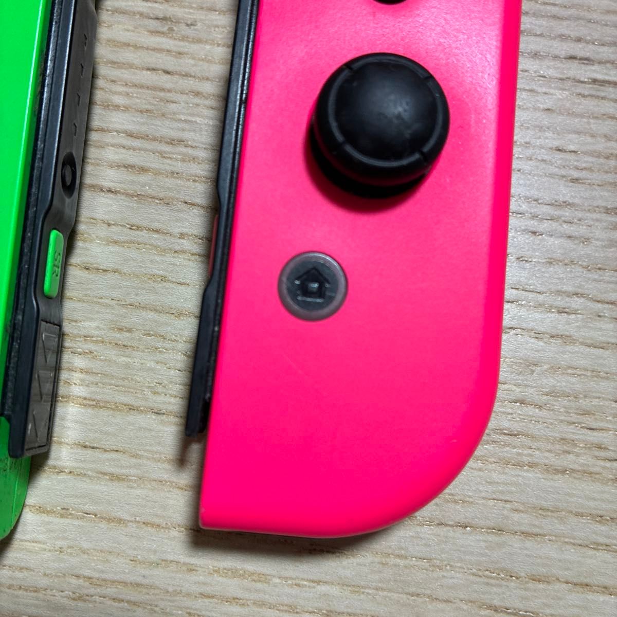 ジャンク Nintendo Switch Joy-Con ネオングリーン ネオンピンク 2個