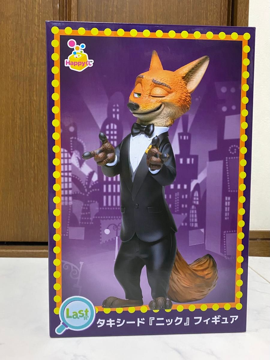 ズートピア2 Happyくじ ラストワン賞 ニック フィギュア｜Yahoo!フリマ