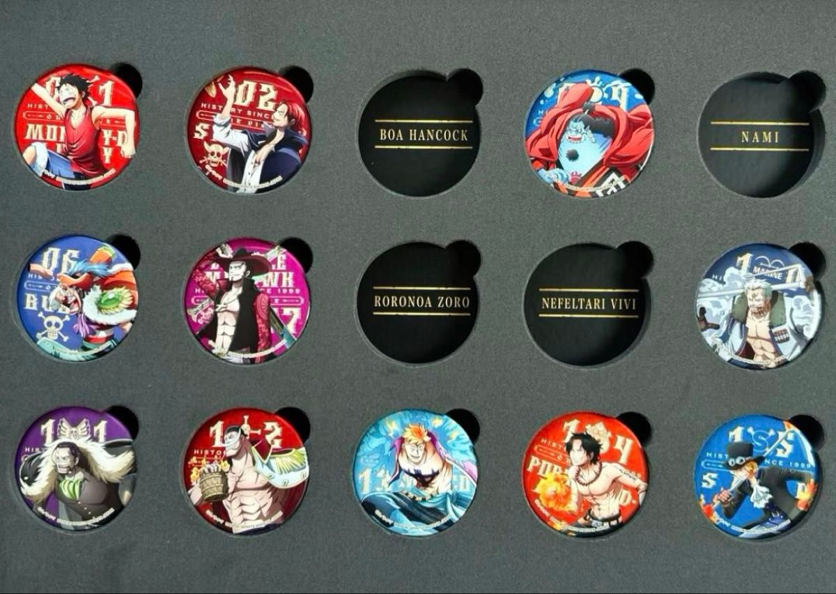 ONE PIECE とるパカ ワンピースアニメ20周年記念 缶バッジ BIG缶バッジ