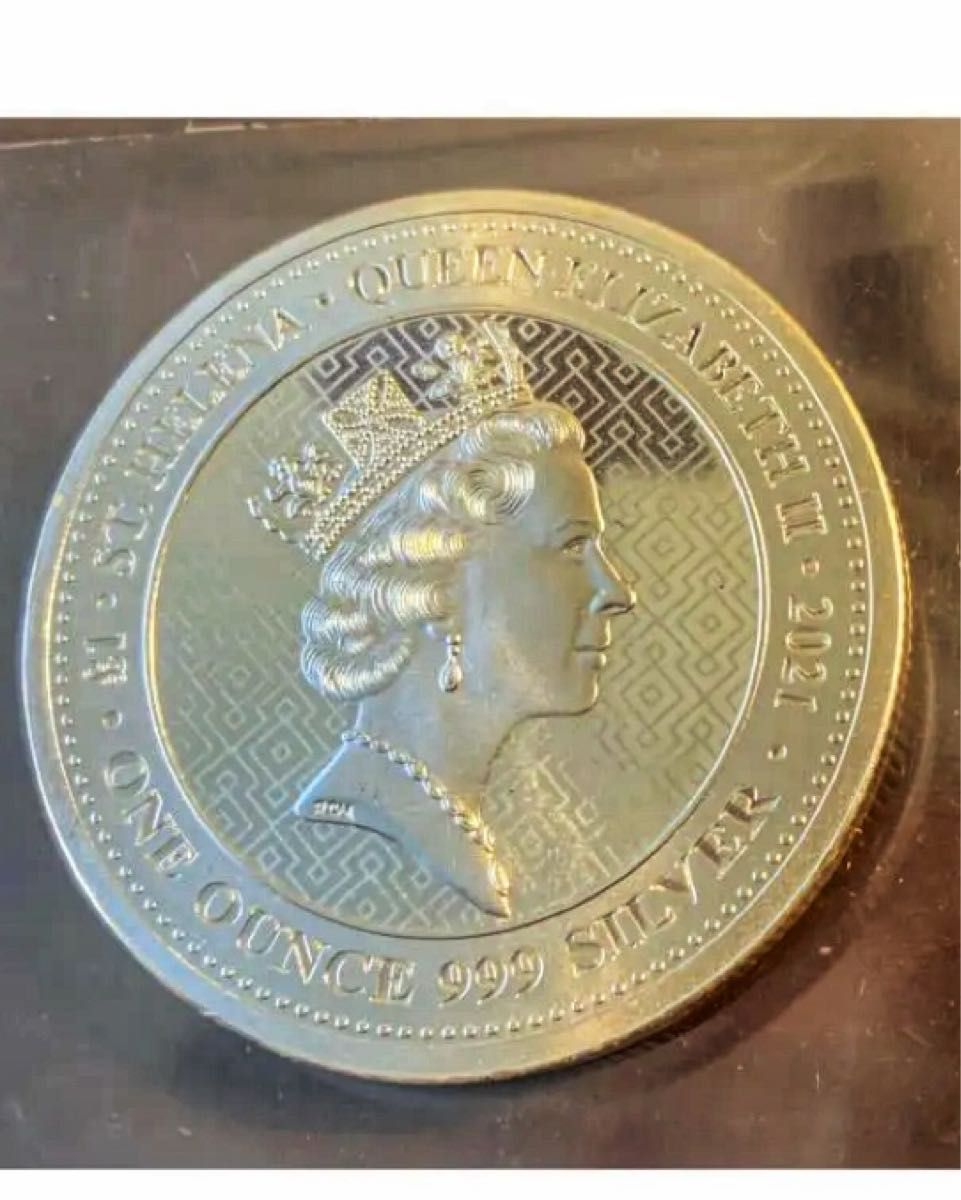 2021年VICTORY THROUGH HARMONY セントヘレナ銀貨 1オンス 純銀 コイン