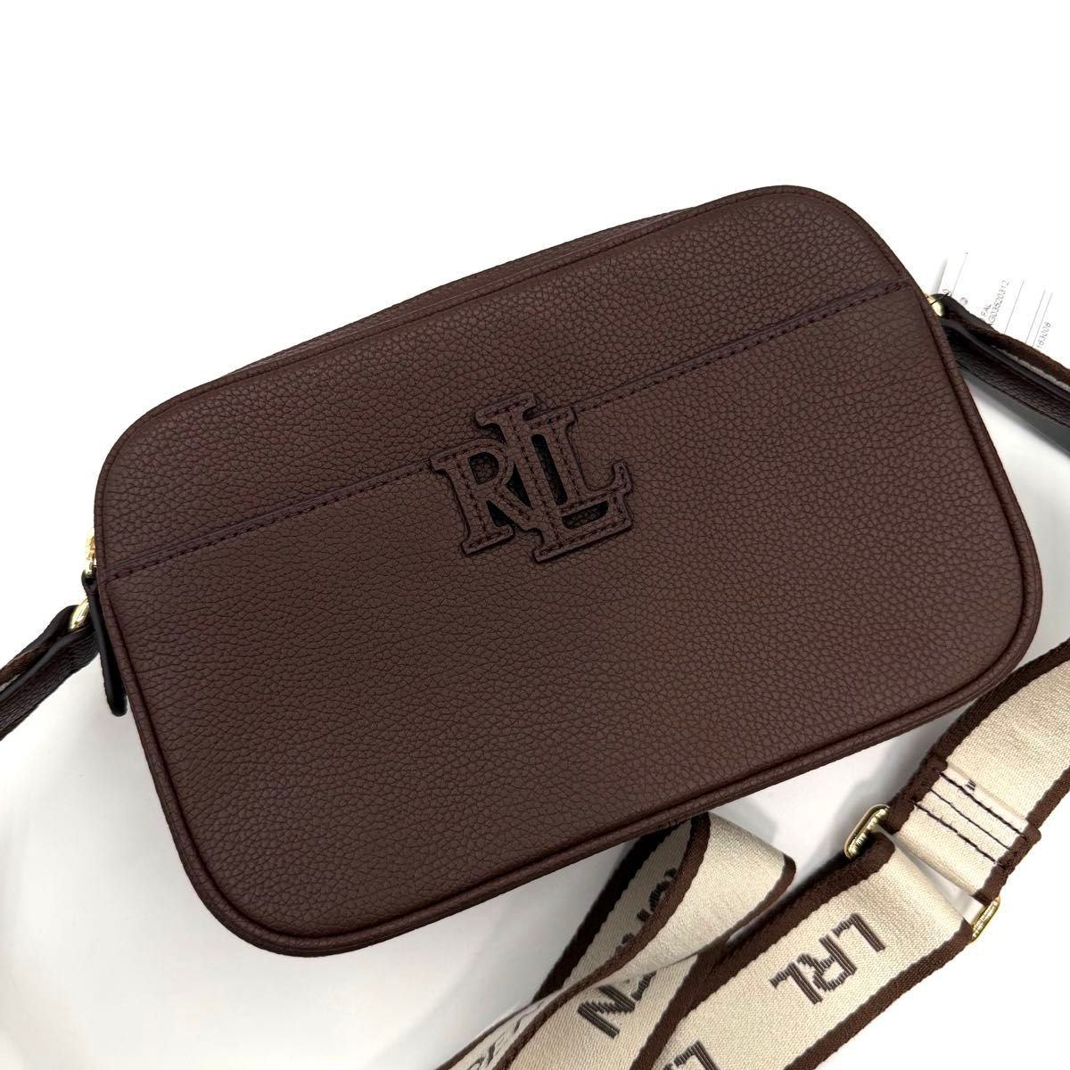 新品・未使用 LAUREN RALPH ラルフローレン ショルダーバッグ レザー