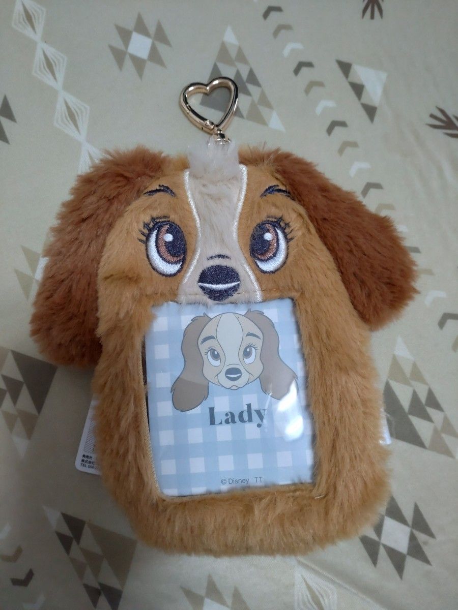 アベイル ディズニー わんわん物語 lady レディ パスケース カード