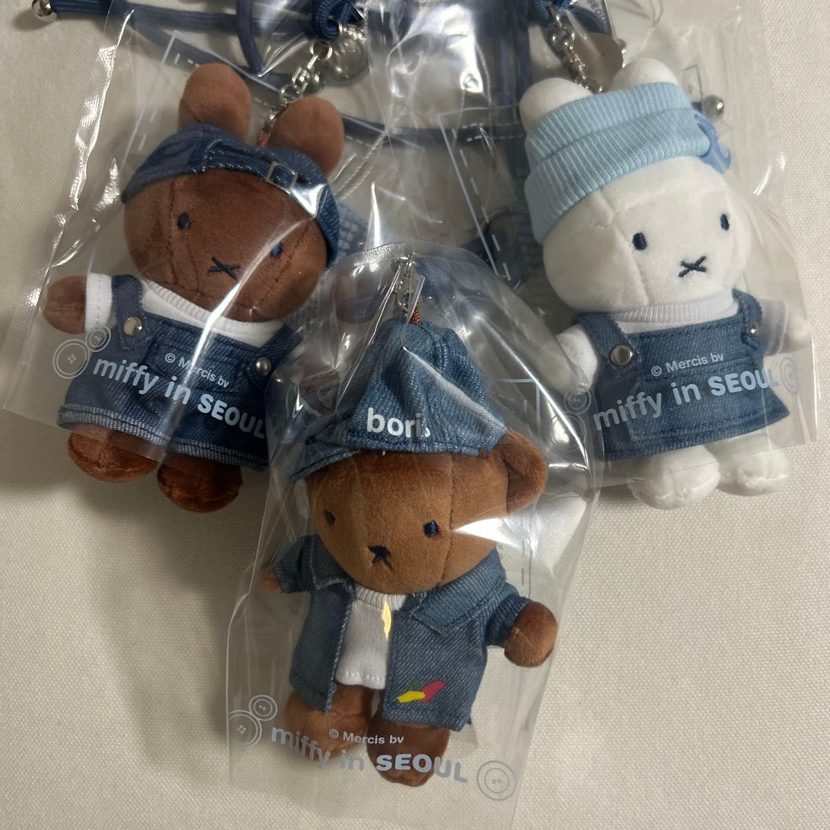 ミッフィー ソウル デニム キーリング 3種セット 韓国限定｜Yahoo
