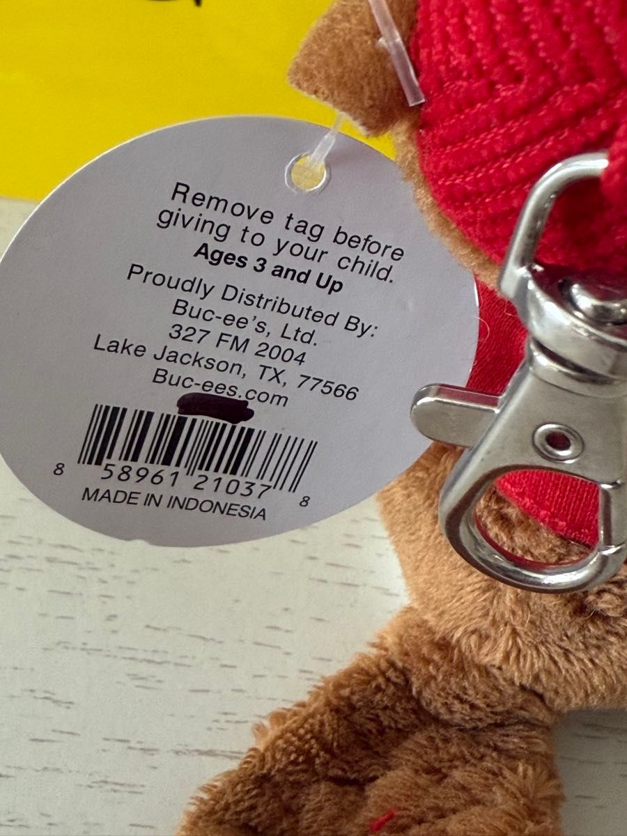 Buc-ee's】 バッキーズ ぬいぐるみ キーホルダー ビーバー マスコット