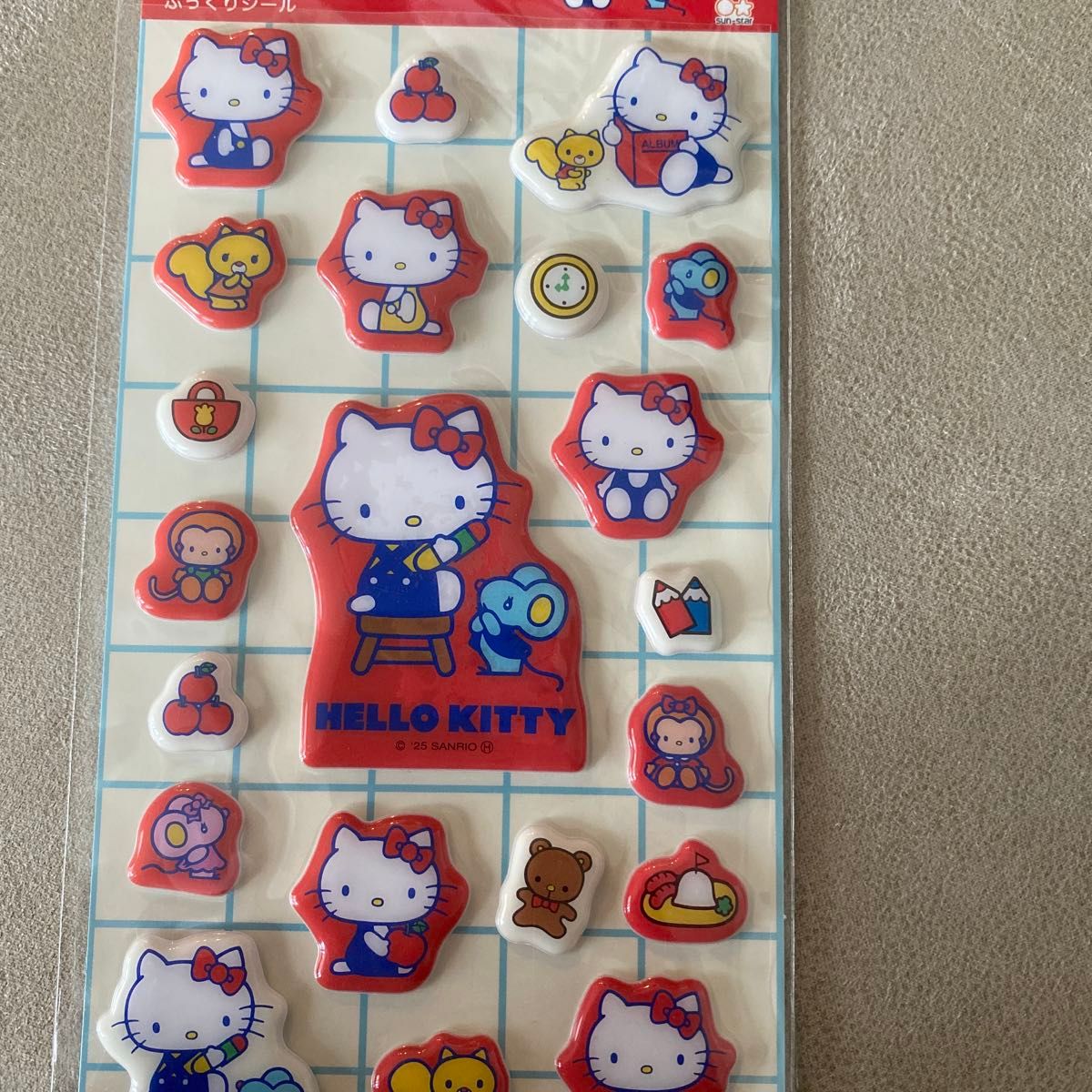 ハローキティ ぷっくりシール サンリオ 平成レトロ｜Yahoo!フリマ（旧