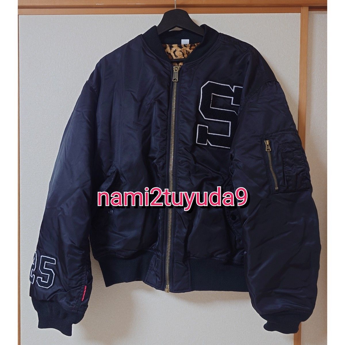 XL】 Supreme x GOODENOUGH Reversible MA-1 Black シュプリーム