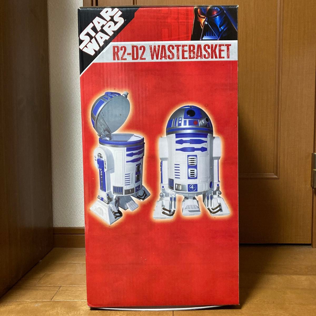 STAR WARS R2-D2 WASTEBASKET スターウォーズ ゴミ箱 ハートアート