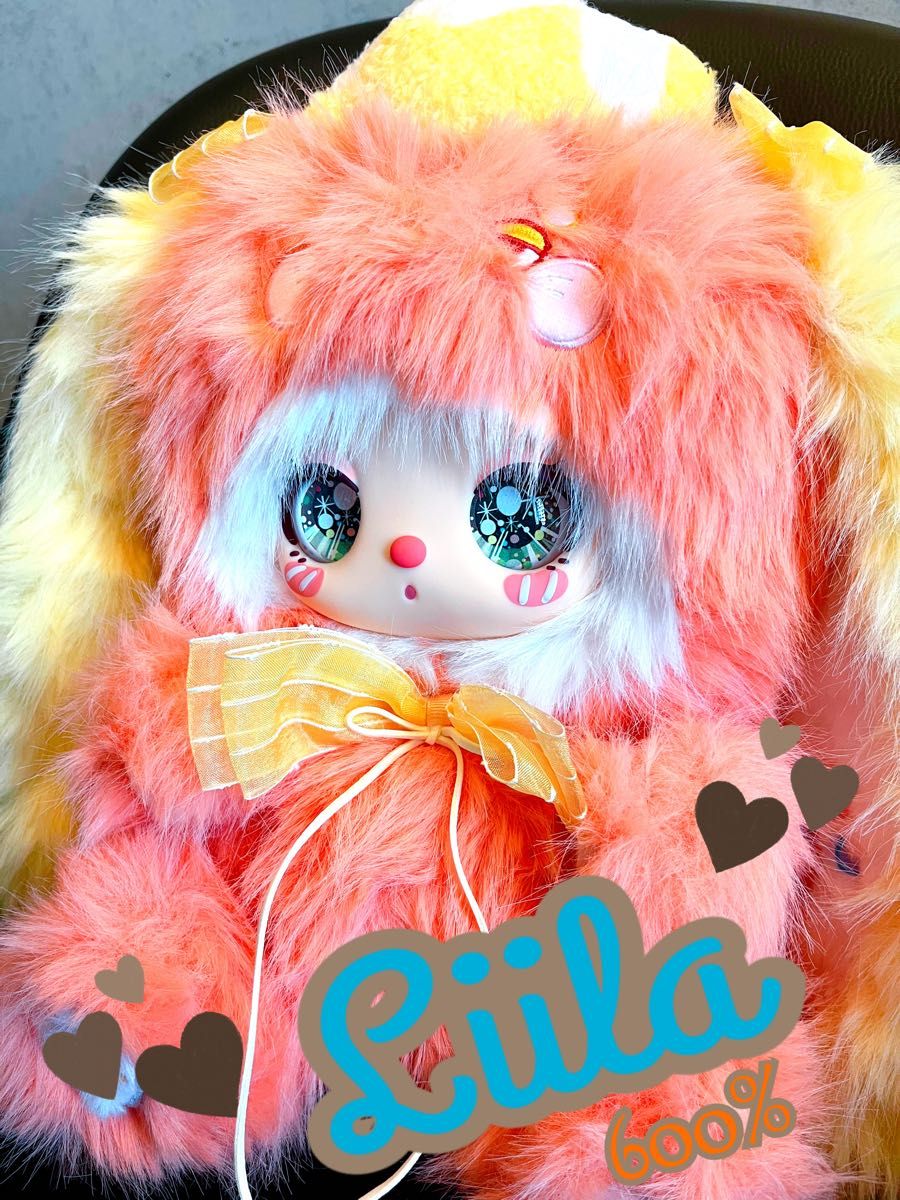 Liilaリラ V3 600% オレンジ ウサギ バニー プリン Lila's Masquerade