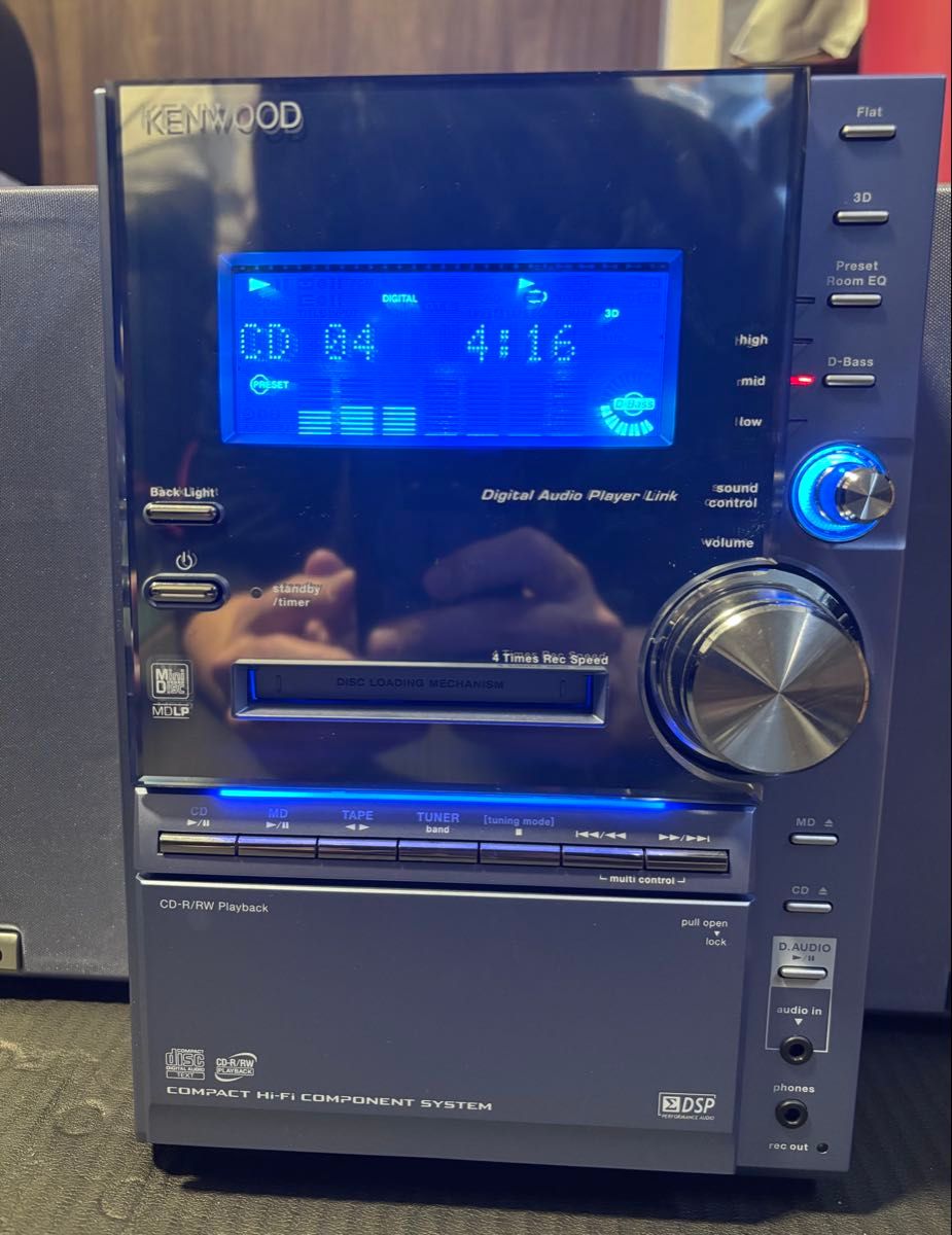 リモコン付き】KENWOOD RXD-SV3MD ミニコンポ 本体 KENWOOD RXD-SV3MD