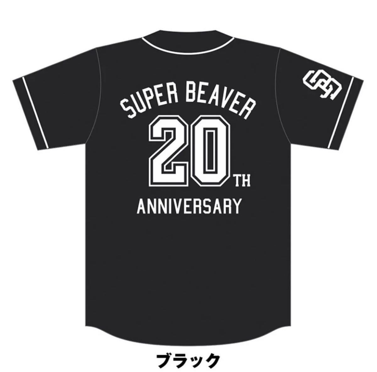 SUPER BEAVER ベースボールシャツ ベースボール Lサイズ ブラック T