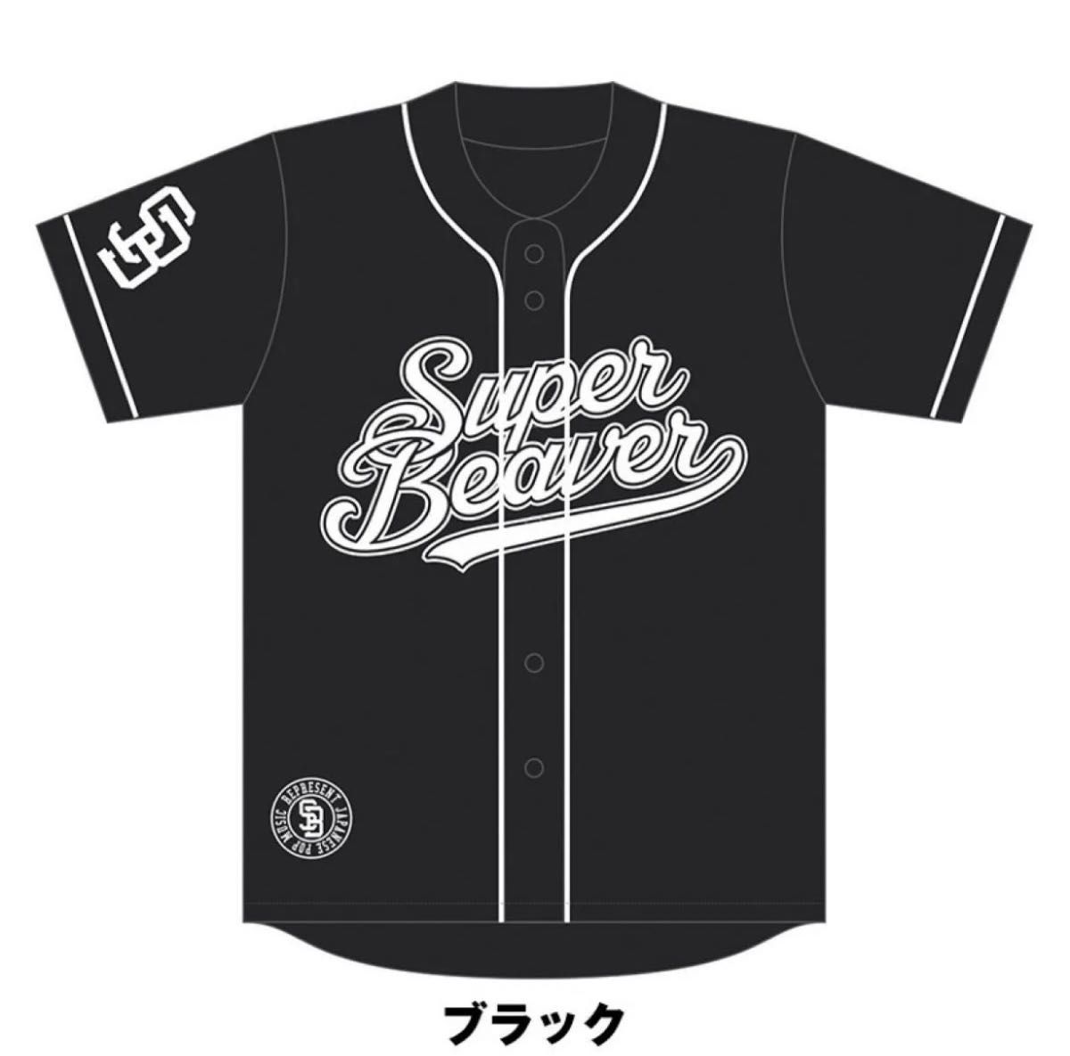 SUPER BEAVER ベースボールシャツ ベースボール Lサイズ ブラック T