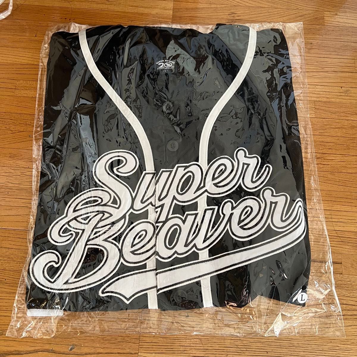 SUPER BEAVER ベースボールシャツ ベースボール Lサイズ ブラック T