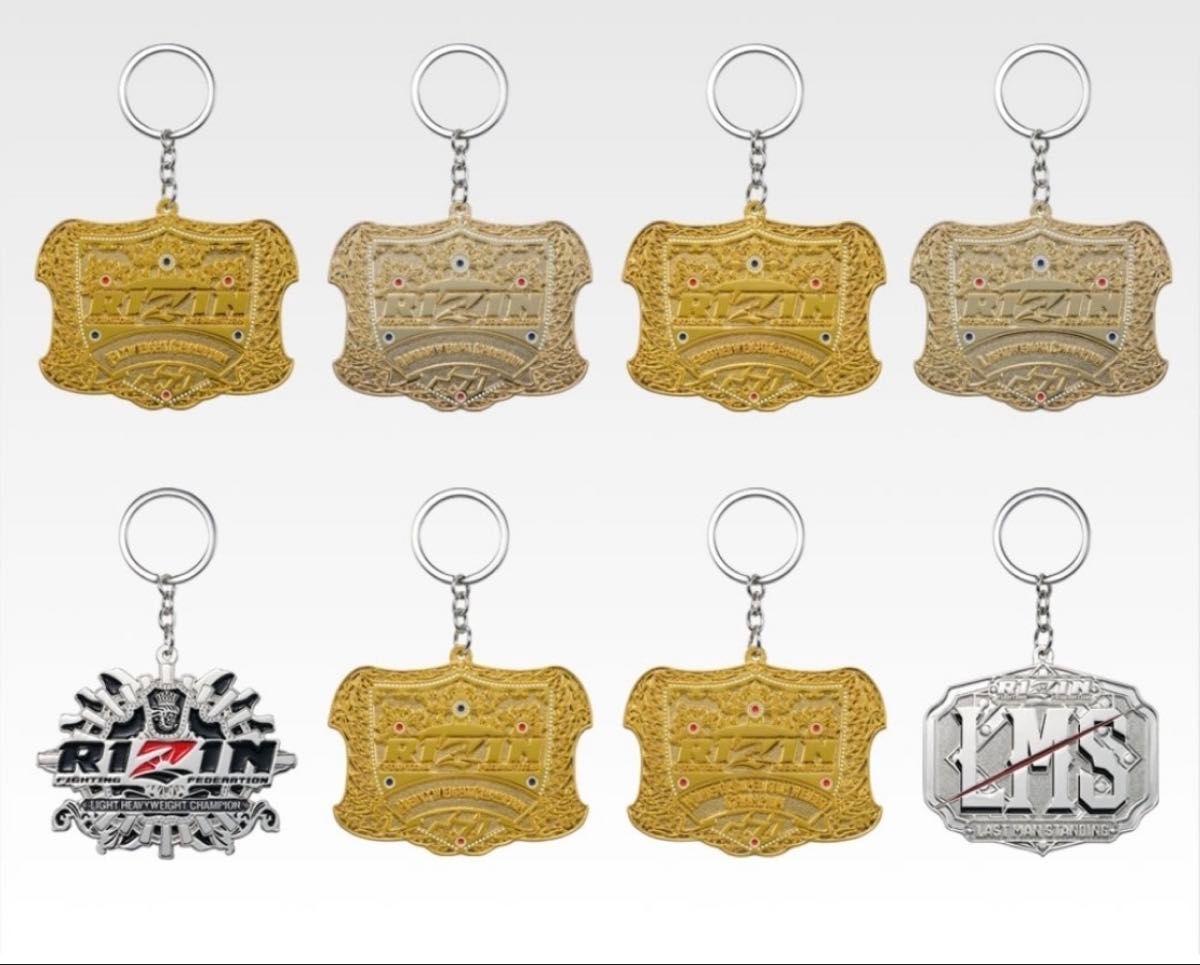 RIZIN一番くじ D賞 チャンピオンベルト メタルチャーム バンタム級