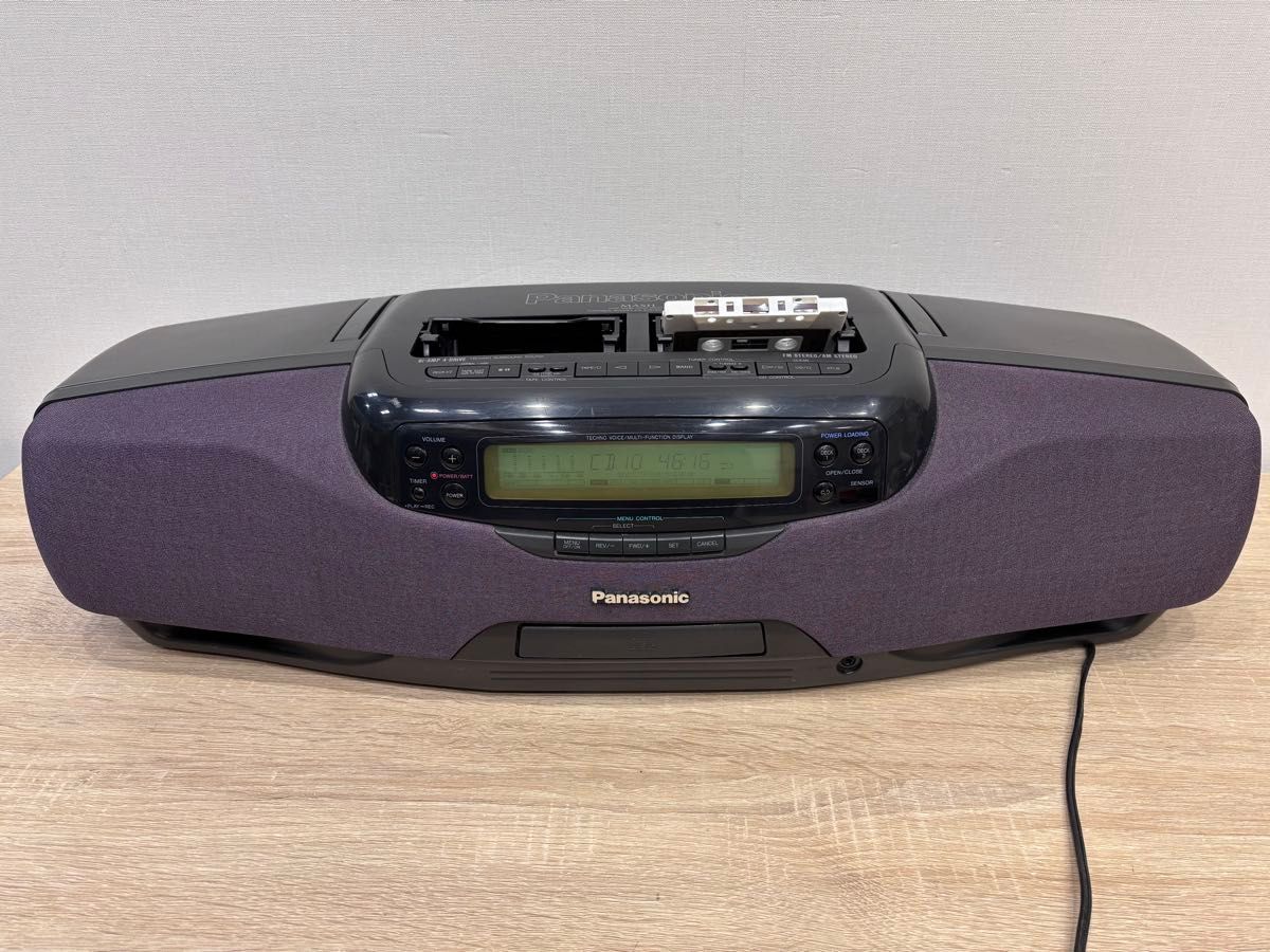 Panasonic パナソニック CDラジカセ RX-DT901 パープル ラジオ｜Yahoo