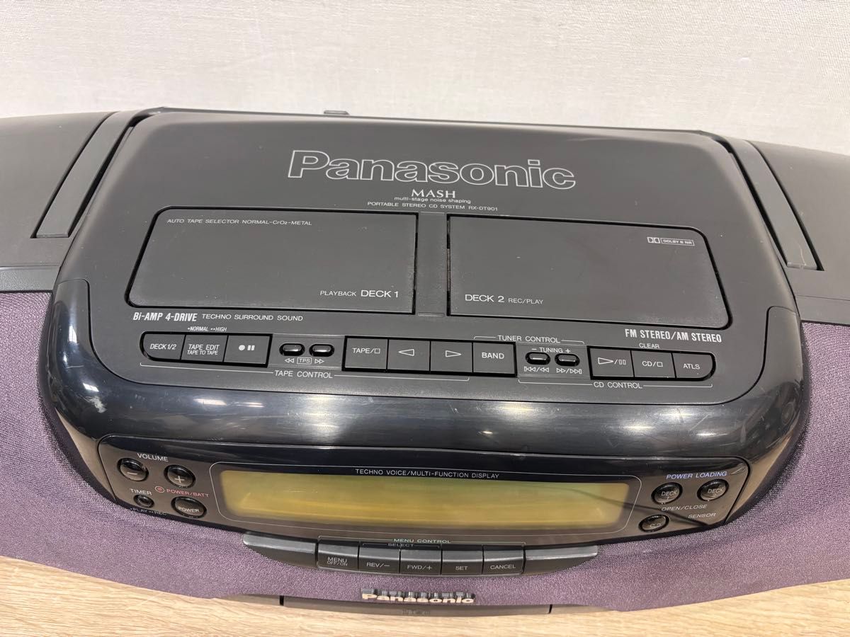Panasonic パナソニック CDラジカセ RX-DT901 パープル ラジオ｜Yahoo