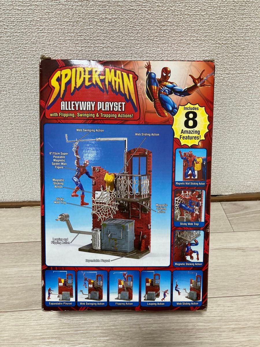 激レア SPIDER-MAN ALLEYWAY PLAYSET スパイダーマン｜Yahoo!フリマ