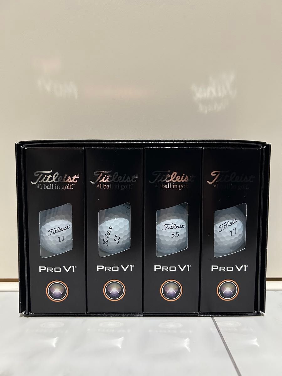 タイトリスト プロV1 PROV1 ゴルフボール 2025年モデル ダブルナンバー