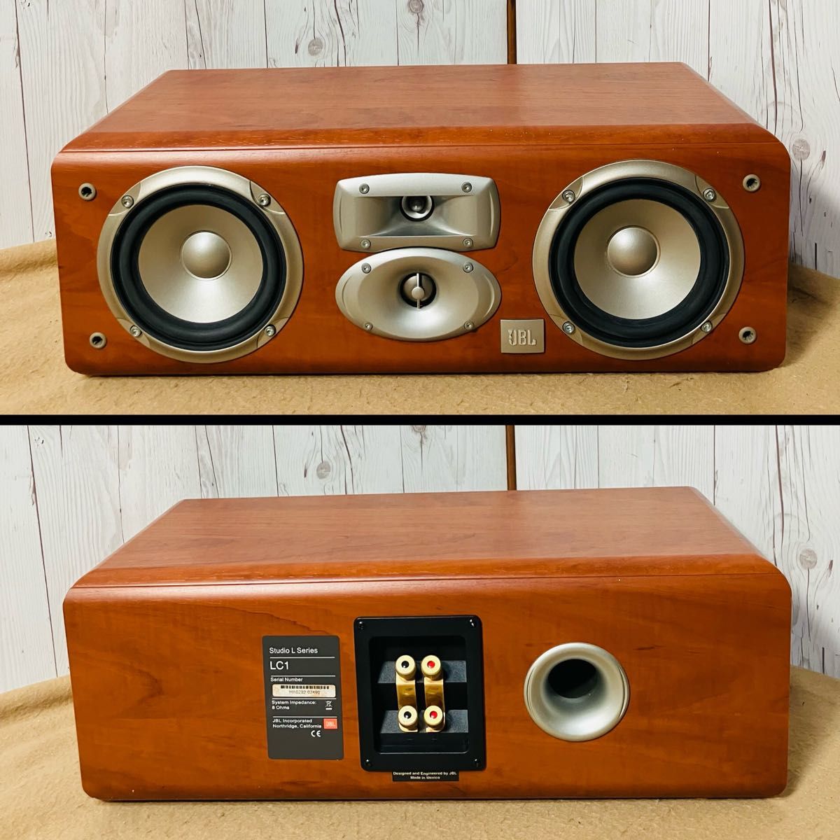 美品 希少】JBL Studio L Series LC1 センタースピーカー 音響機器