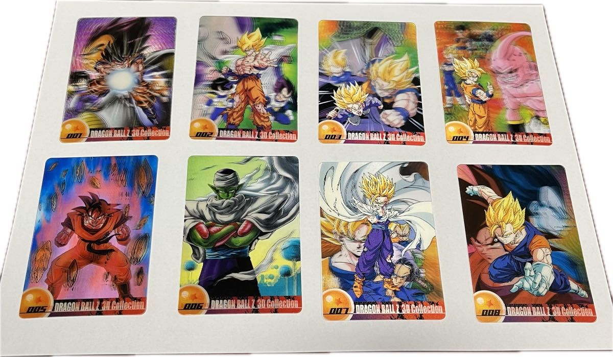 希少】第一弾ドラゴンボールカード 3D多数 47枚まとめ売り 森永