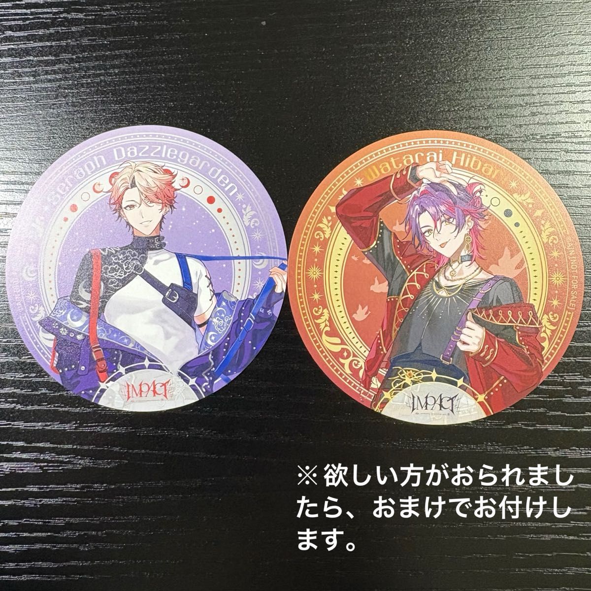 四季凪アキラ IMPACT 缶バッジ｜Yahoo!フリマ（旧PayPayフリマ）