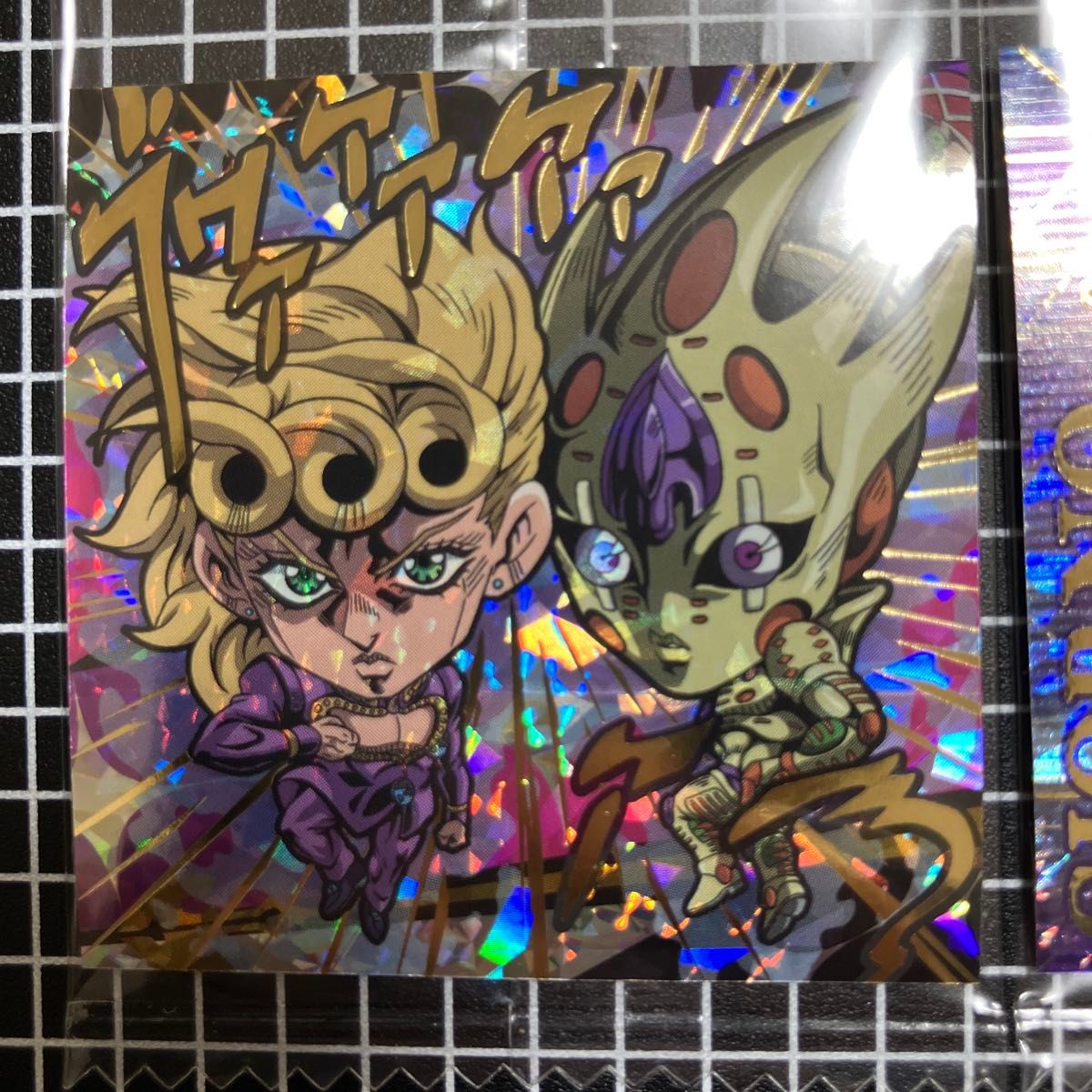 ジョジョの奇妙な冒険 にふぉるめーしょん シールウエハース 黄金の風