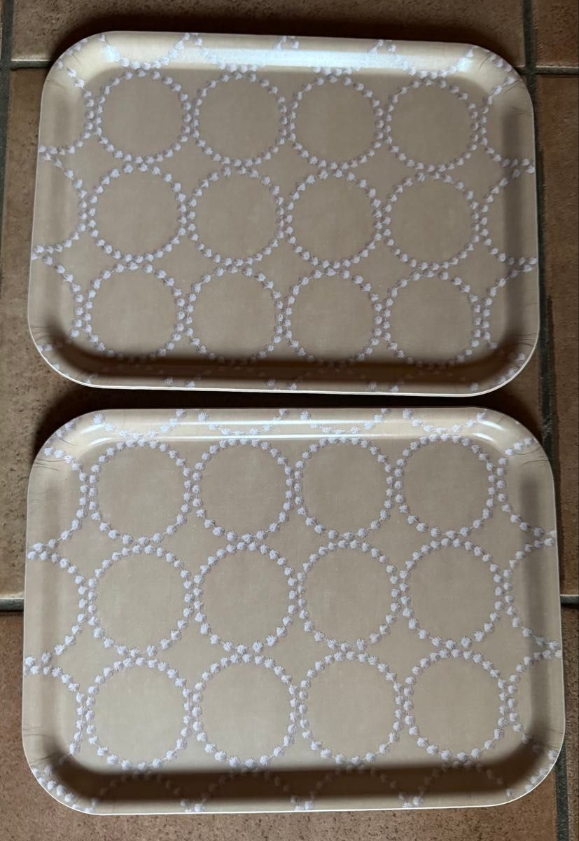 ミナペルホネン トレイ 小 2枚 タンバリン｜Yahoo!フリマ（旧PayPay