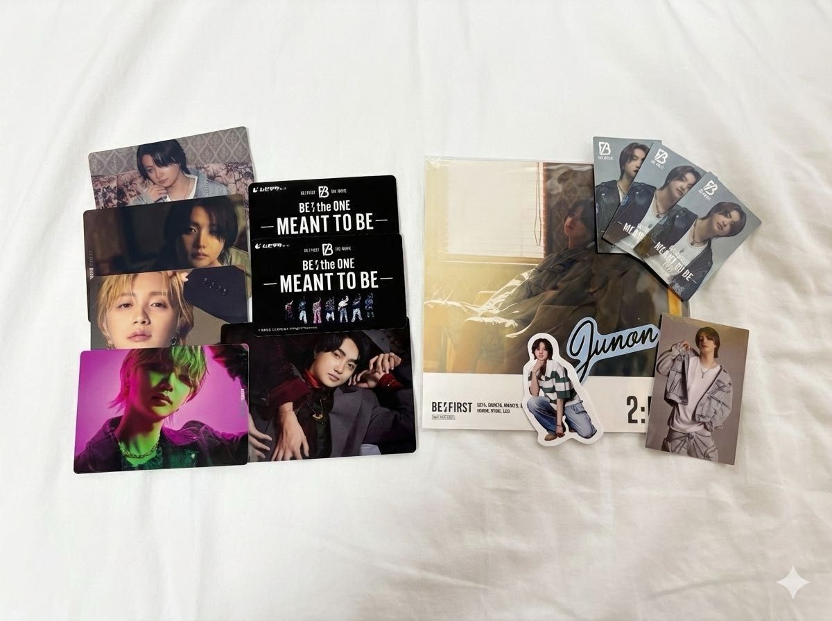 BE:FIRST BE:FIRST JUNON ジュノン 過去グッズ等まとめ売り フライヤー