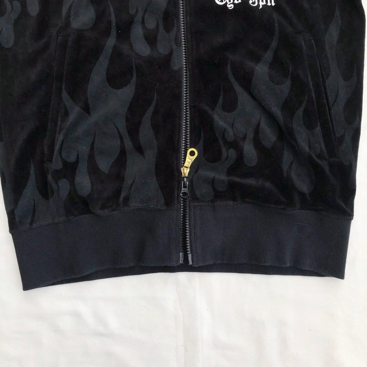 希少】24karats EXILE ファイヤーパターン ジャージ セットアップ