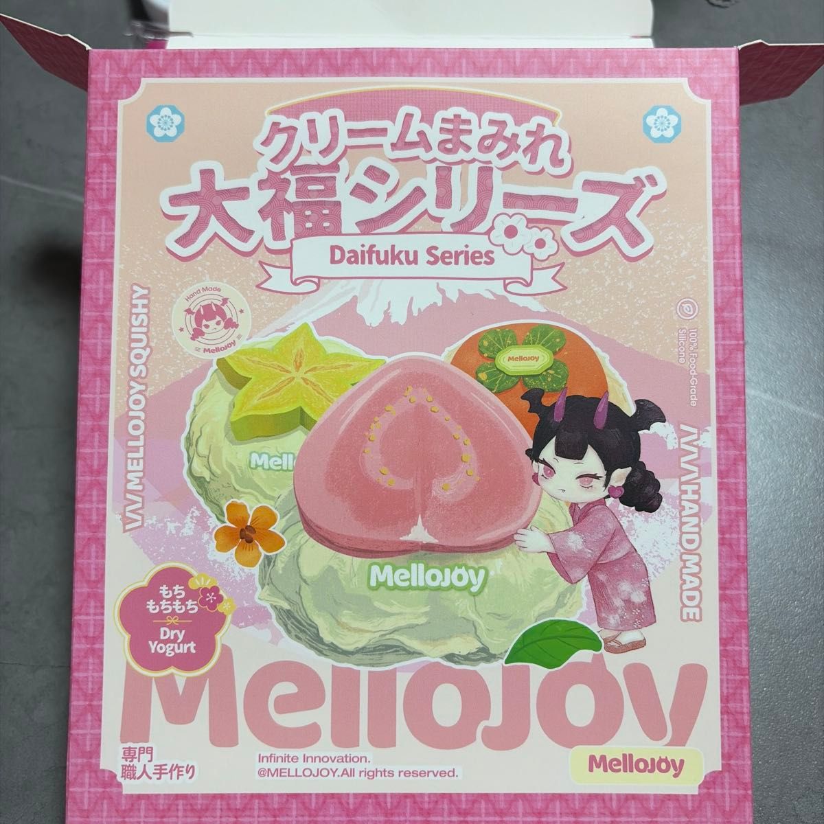 メロジョイ いちご 大福 スクイーズ mellojoy ストロベリー Mellojoy