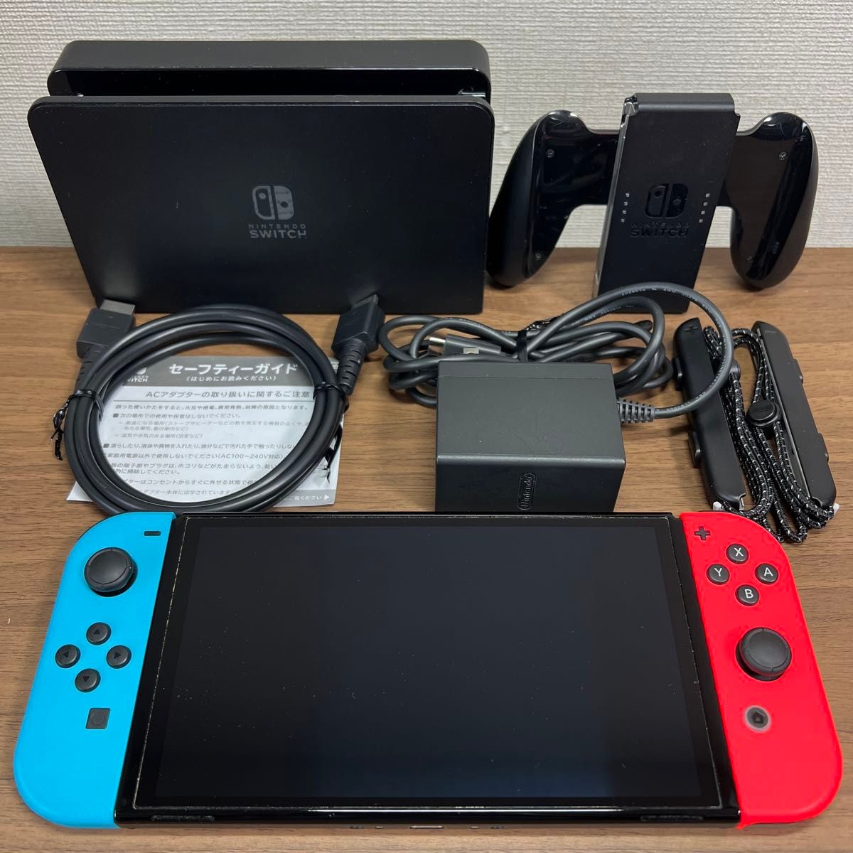 画面美品・本文要確認 Nintendo Switch 有機EL 本体 2022年製 付属品完