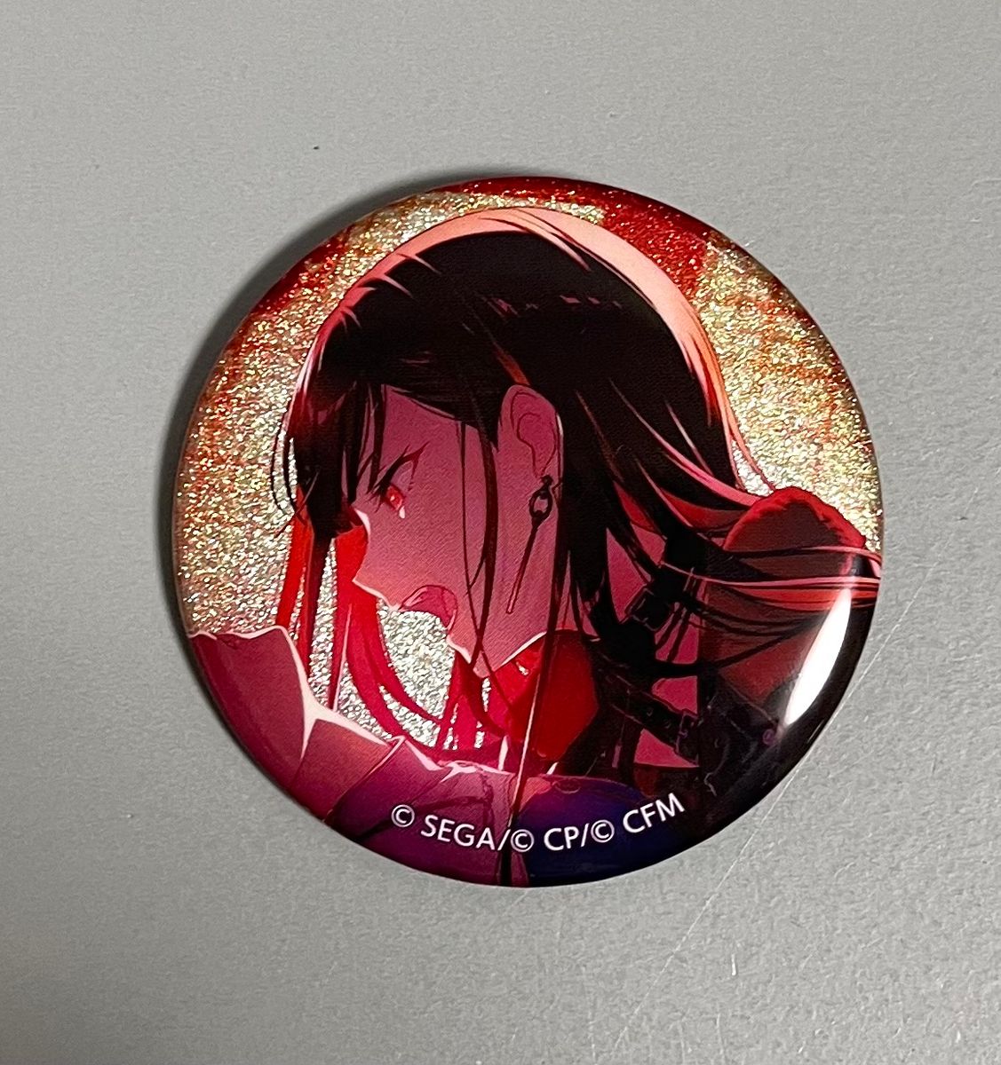 大特価 最終値下げ 白石杏 グリッター缶バッジ 44a 烈火 プロセカ