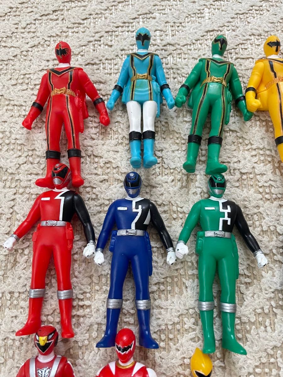 スーパー戦隊 仮面ライダー ソフビフィギュア まとめ売り 19体セット