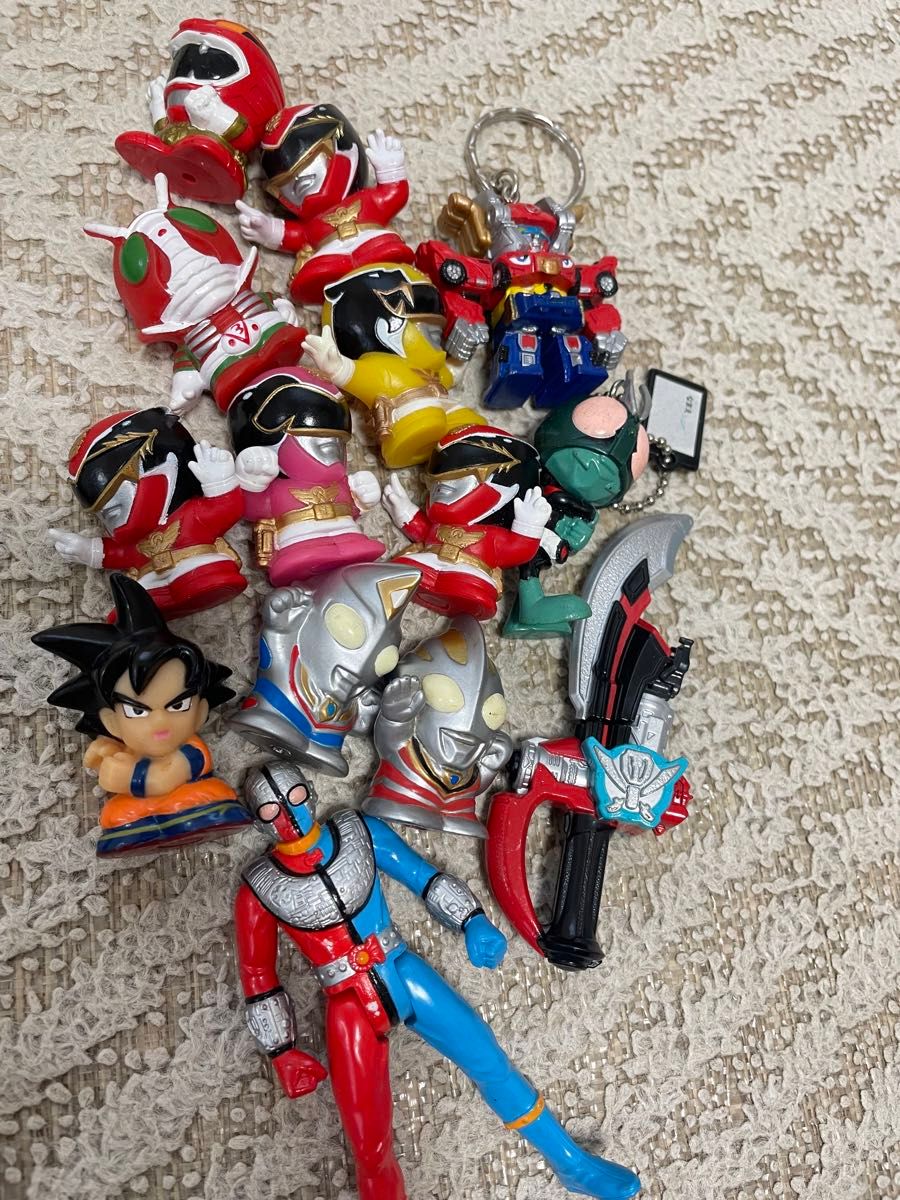 スーパー戦隊 仮面ライダー ウルトラマン 指人形 大量 まとめ売り 150