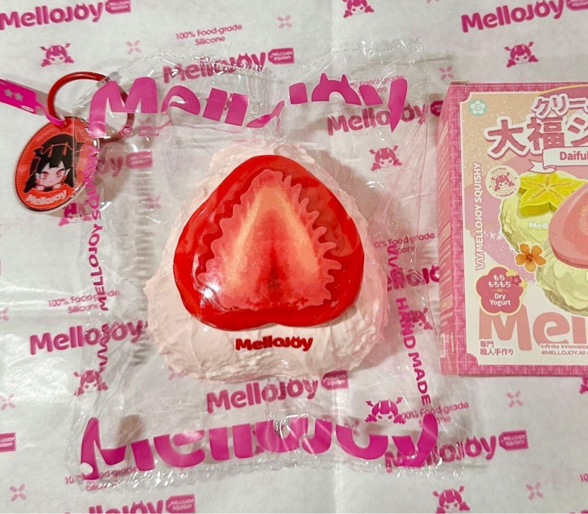 mellojoy クリーム大福 ストロベリー 苺 いちご イチゴ フルーツ もち