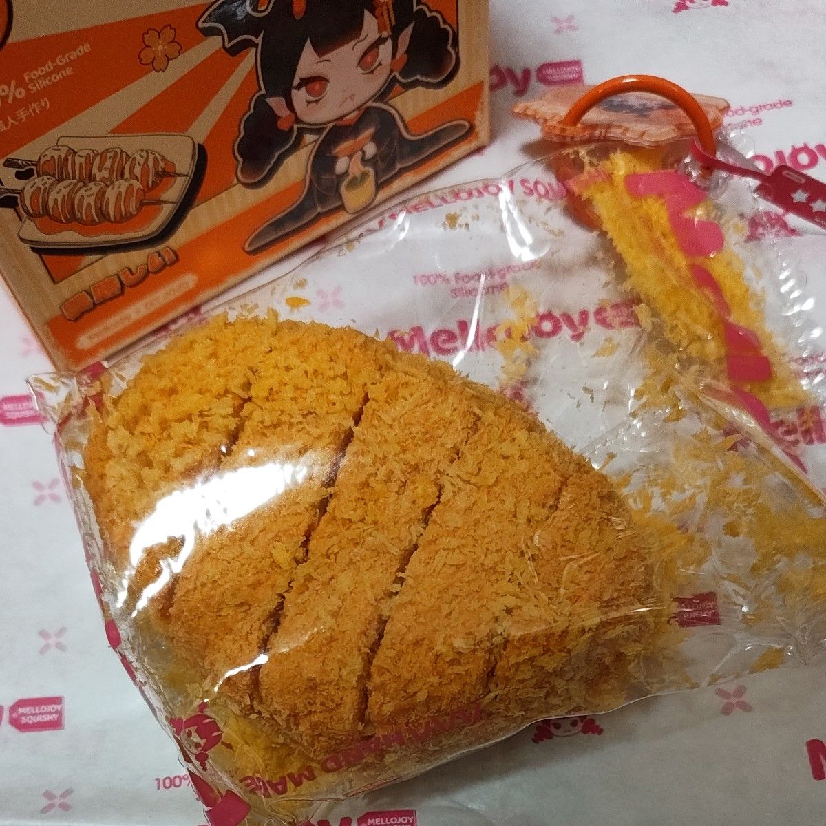 メロジョイ mellojoyスクイーズ 和食シリーズ とんかつ｜Yahoo!フリマ