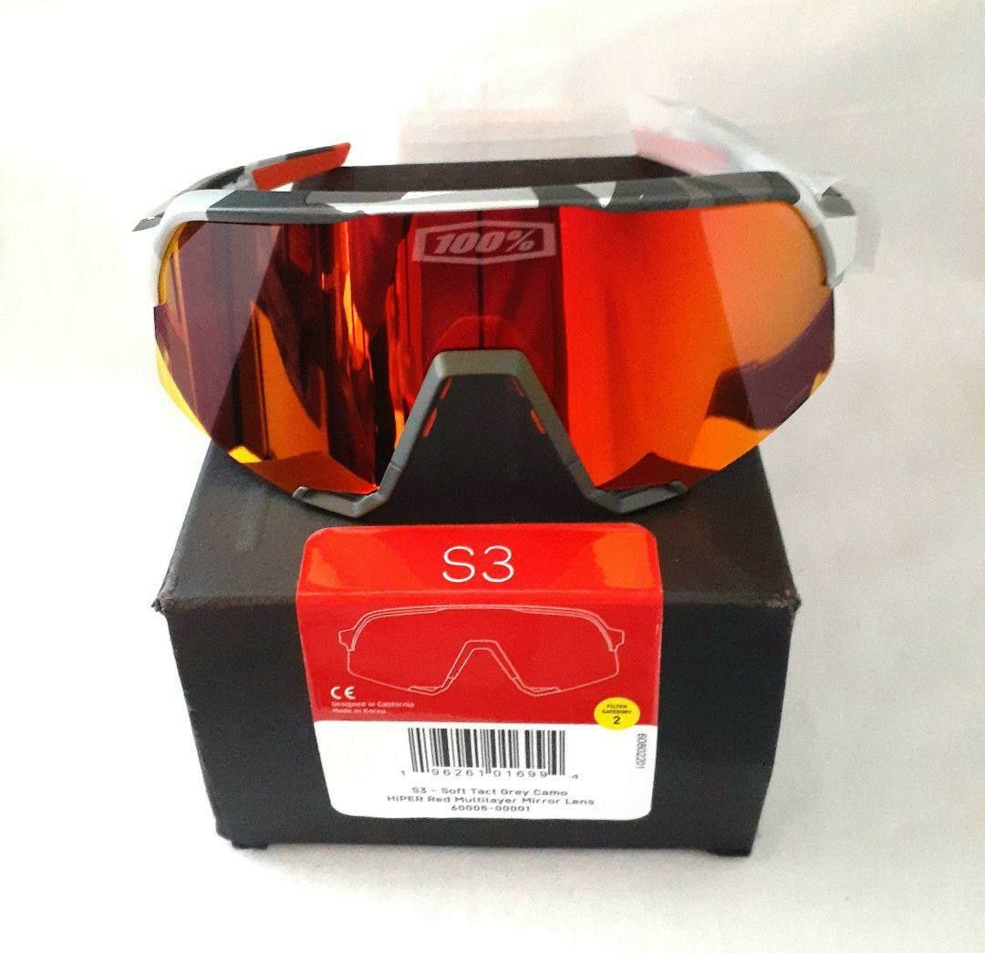 100% S3 Grey Camo ワンハンドレッド サングラス｜Yahoo!フリマ（旧