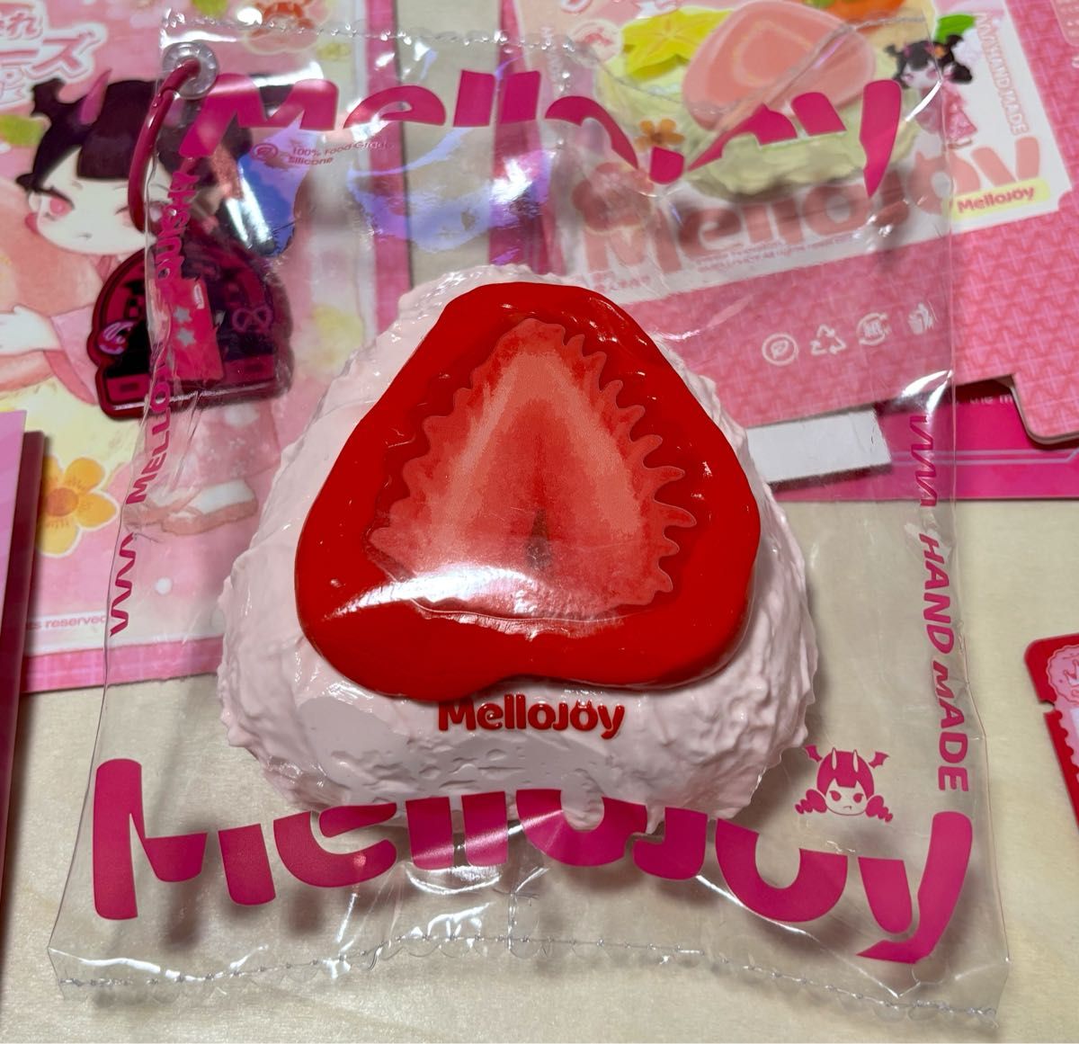 s*a様 メロジョイ クリームまみれ大福 いちご Mellojoy メロジョイ