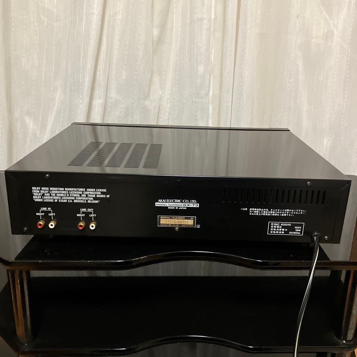 AKAI GX-73 整備済動作日 カセットデッキ｜Yahoo!フリマ（旧PayPayフリマ）