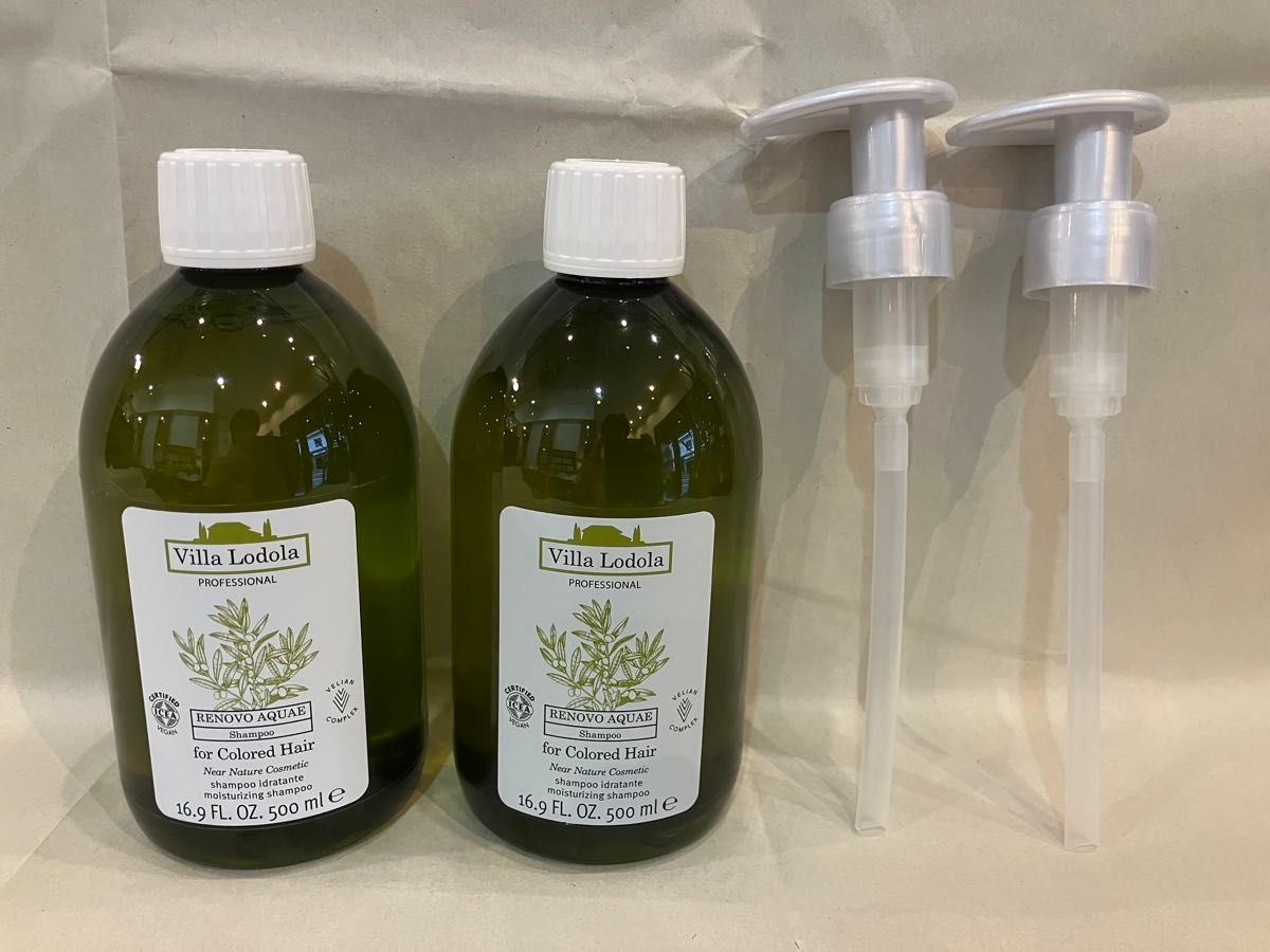 ヴィラロドラ レノーボアクエシャンプー500ml コレクション 2本