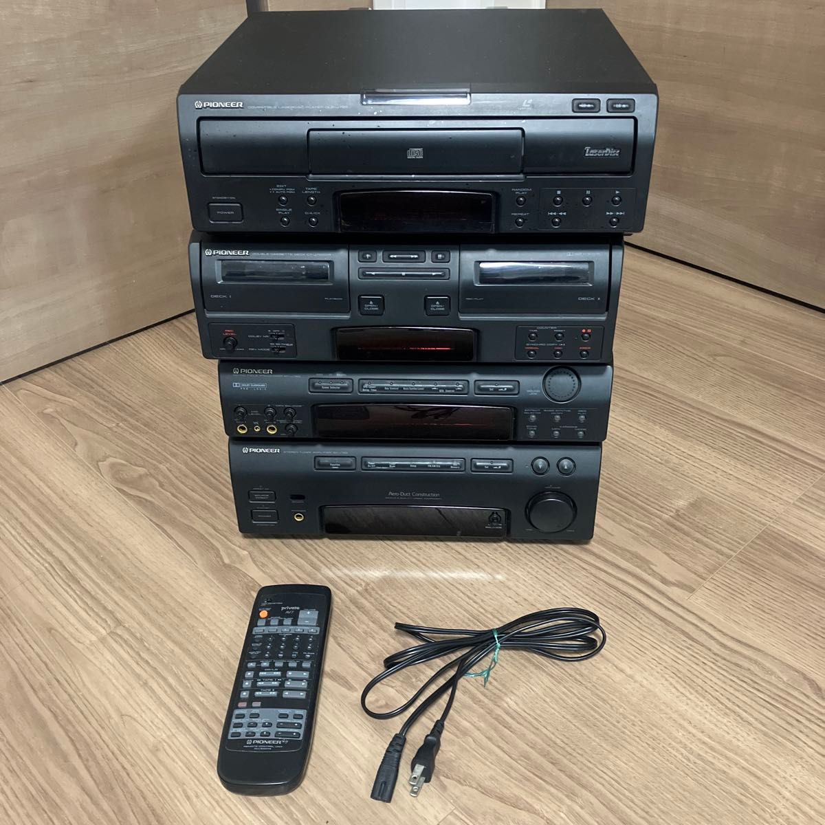 Pioneer パイオニア システムコンポ一式 ジャンク｜Yahoo!フリマ（旧