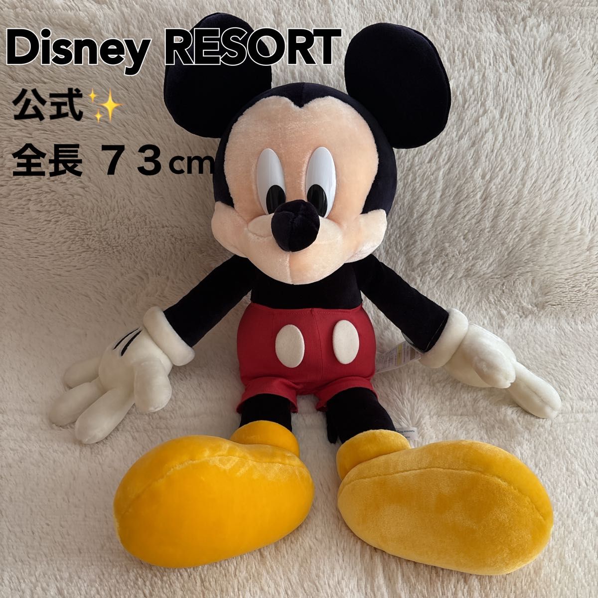公式 東京ディズニーリゾート ミッキーマウス ぬいぐるみ 大 ビッグ