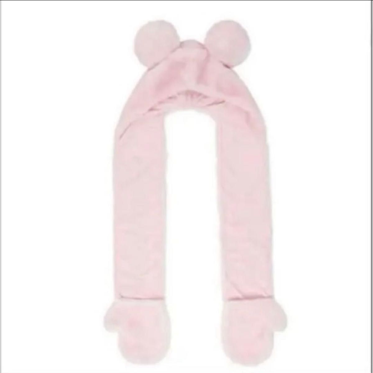 ディズニー マフラーキャップ ピンク ミッキー｜Yahoo!フリマ（旧