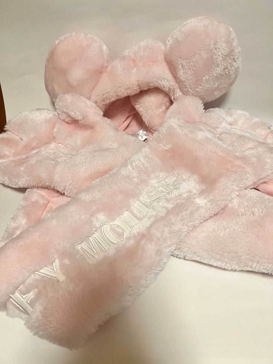 ディズニー マフラーキャップ ピンク ミッキー｜Yahoo!フリマ（旧