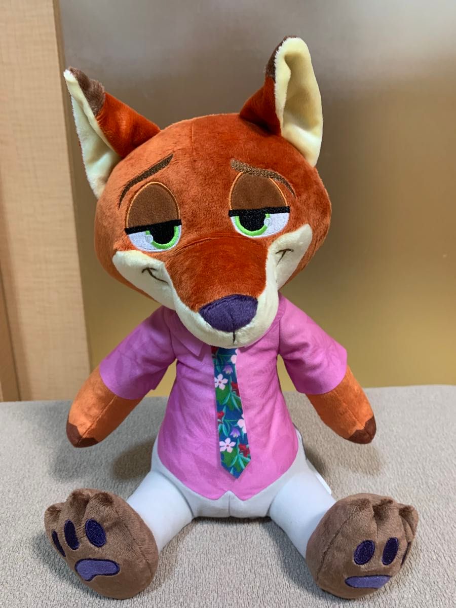ズートピア2 ニック ジュディ パウバート ゲイリー Lぬいぐるみ 4点