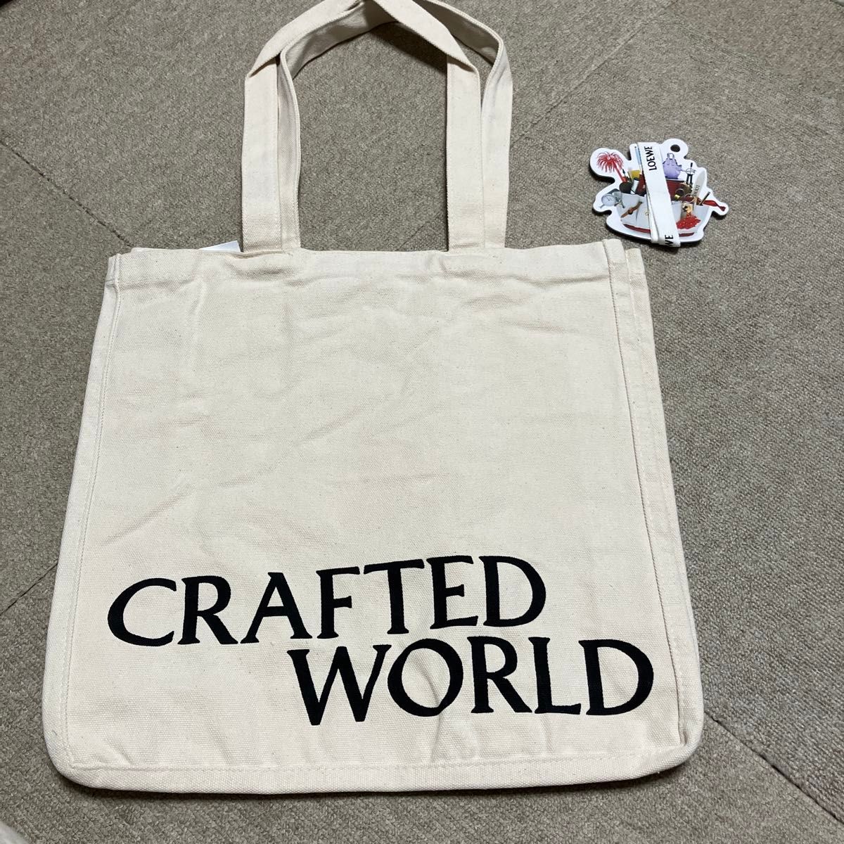 LOEWE ロエベ エコバッグ CRAFTED WORLD トートバッグ ノベルティ