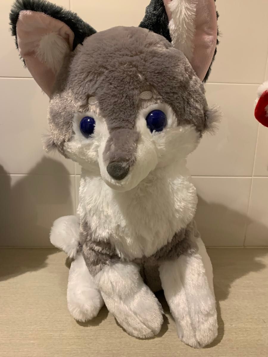 アマテラス オオカミ ウルトラBIGぬいぐるみ ラックル テル ホロウ 3種