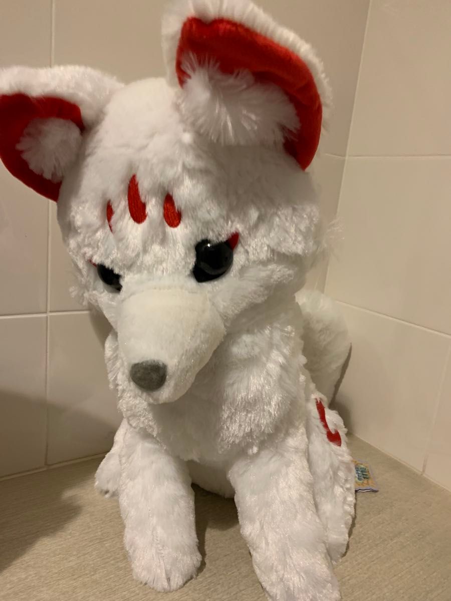 アマテラス オオカミ ウルトラBIGぬいぐるみ ラックル テル ホロウ 3種