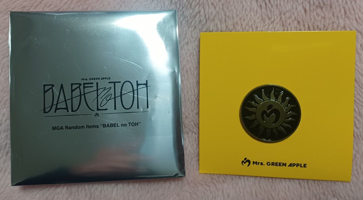 Mrs GREEN APPLE バベルの塔 ピンバッジ｜Yahoo!フリマ（旧PayPayフリマ）