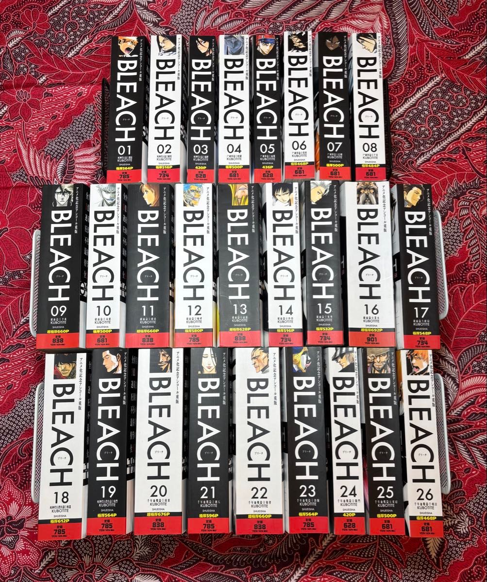 BLEACH ブリーチ 1〜26巻 全巻 コンビニ リミックス 久保帯人｜Yahoo