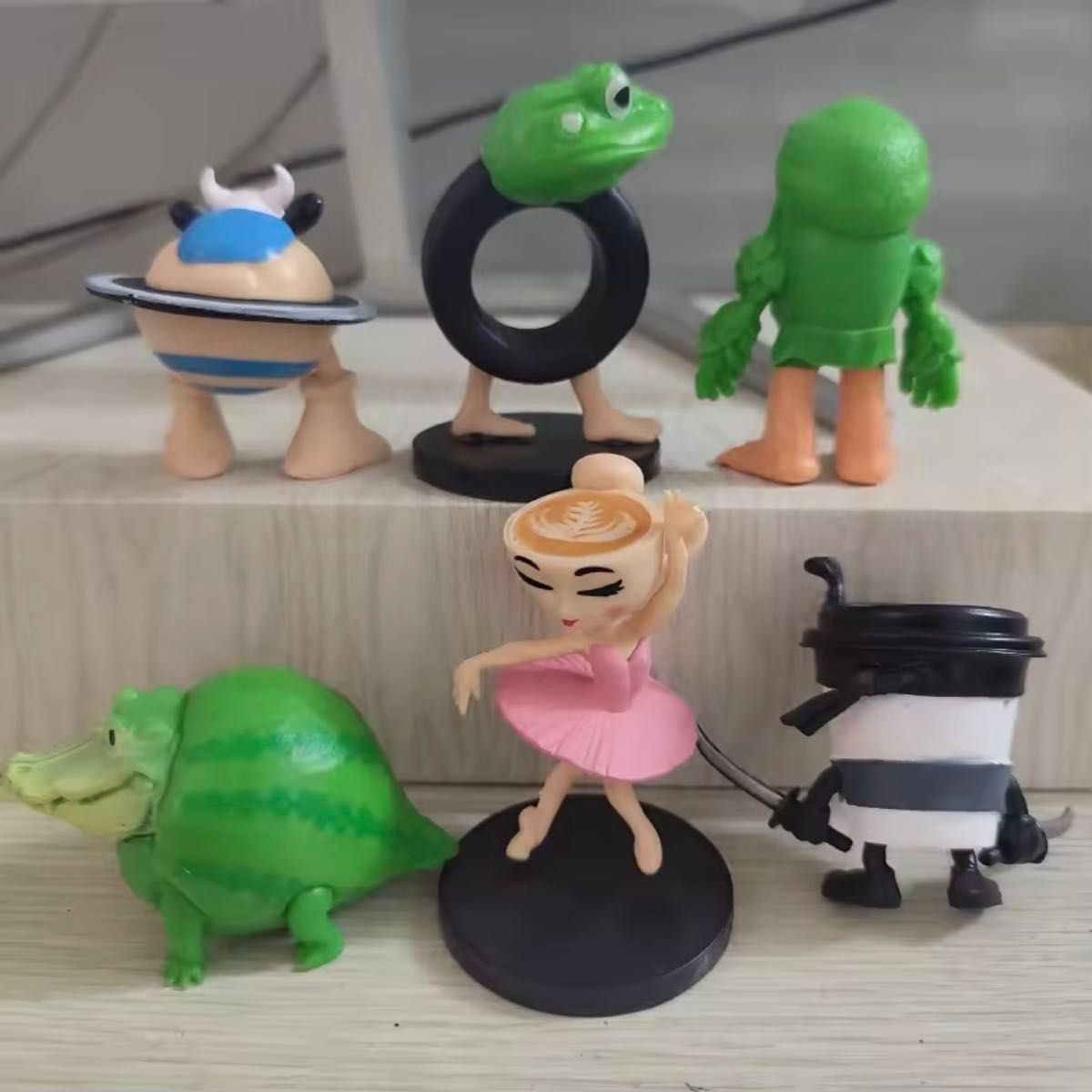 イタリアンブレインロット フィギュア 6体セット 大きめ カプチーノ